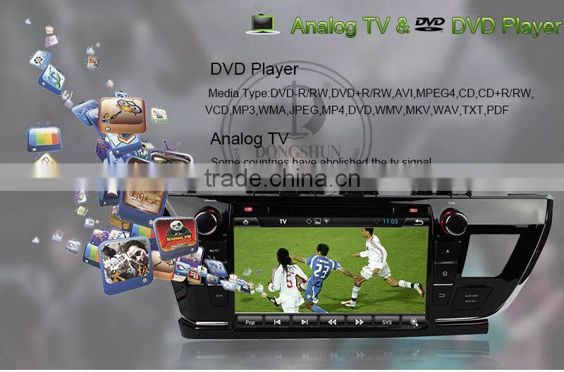 8" Hyundai Elantra 2014 pure android 4.2.2 car DVD GPS with WIFI/3G