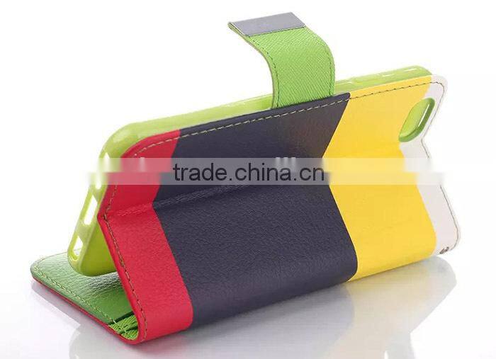 Cell Phone Print Leather Case For Moto G 2nd Generation