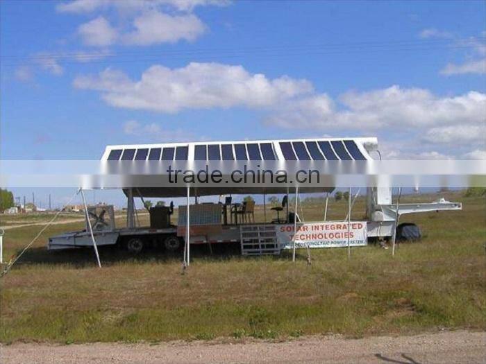 High Temperature and Low Light Performance flexible thin film solar panel