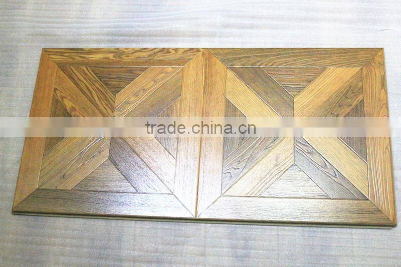 806*403*12mm foshan laminate parquet flooring