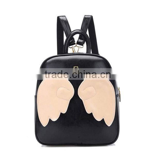 Cute small backpack the best ladies match item with changable wings