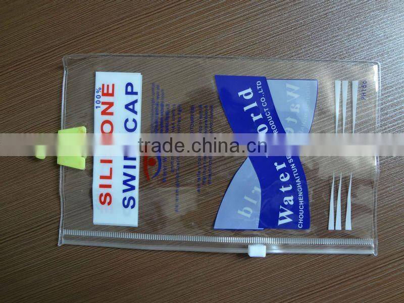 pvc cosmetic zip bag