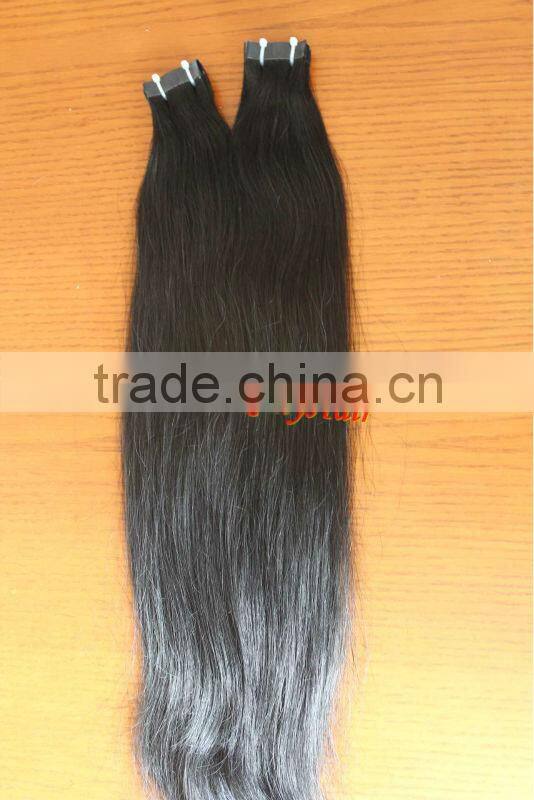 human hair brazilian virgin hair wholesale skin weft tape remy curly tape hair extensions