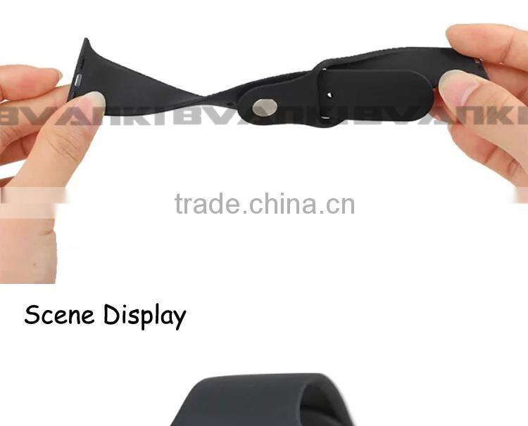38mm/42mm Silicone Strap For Apple Watch ,For Apple Watch Silicone Band,2015 Popular Cheap Product For Apple Watch Band