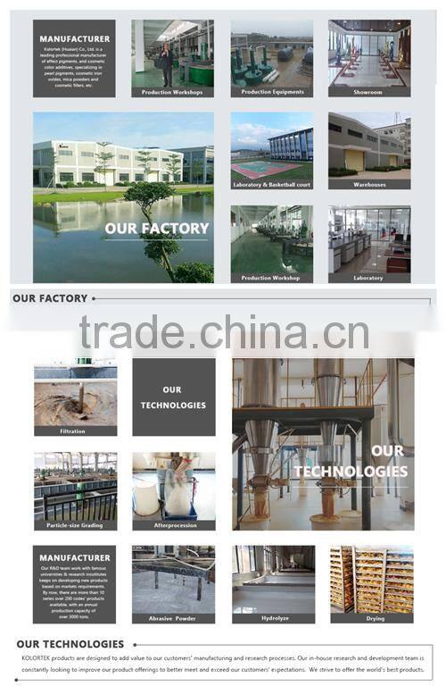 Cosmetic Grade Pigment Ultramarines / Iron Oxides / Titanium Dioxides Matte Pigments