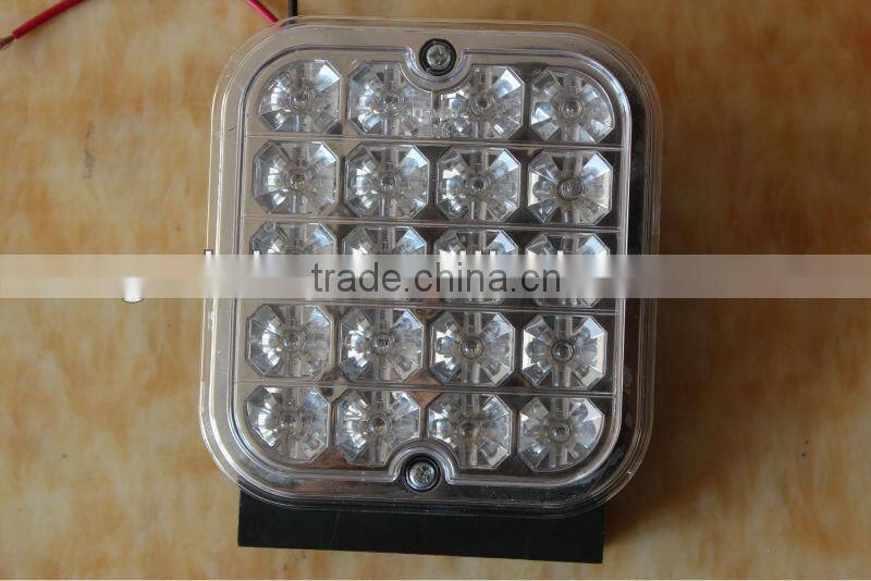 12/24 volt LED fog lamp/signal lamp with PP plate