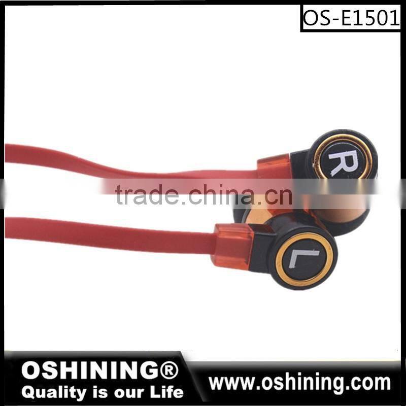 2016 new product zipper funny earbuds