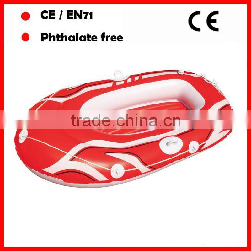 Durable PVC inflatable boats with ropes