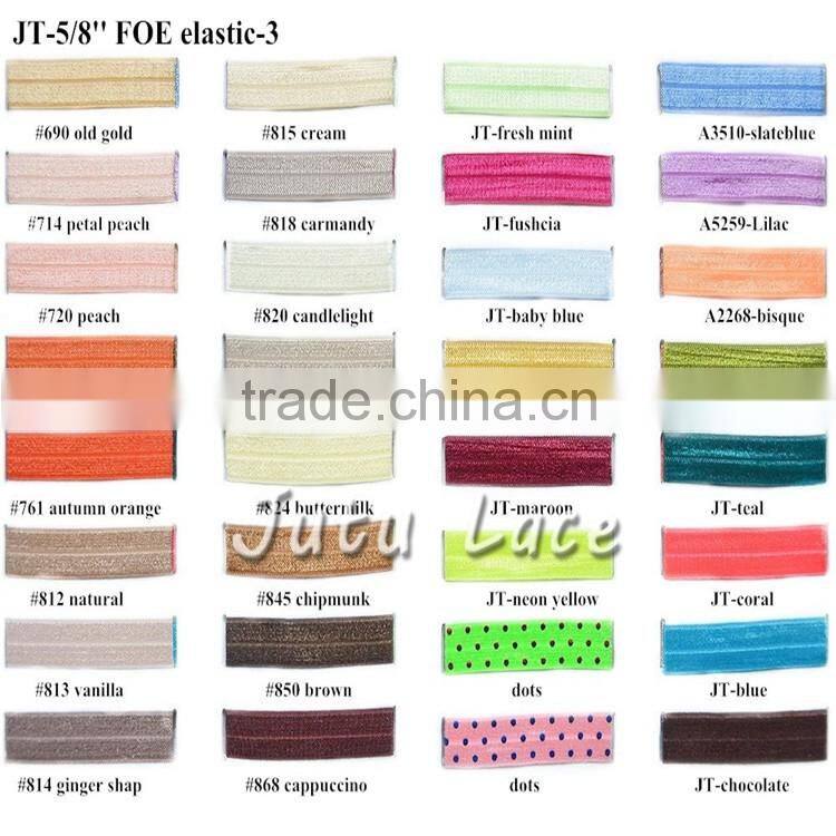 NeW HOT Sale!!Hair Accessories Decoration 5/8 ''sparkle elastic FOE velvet type of glitter hair tie