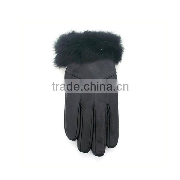 Sheepskin glove girls leather gloves, goat leather glove manufacturer