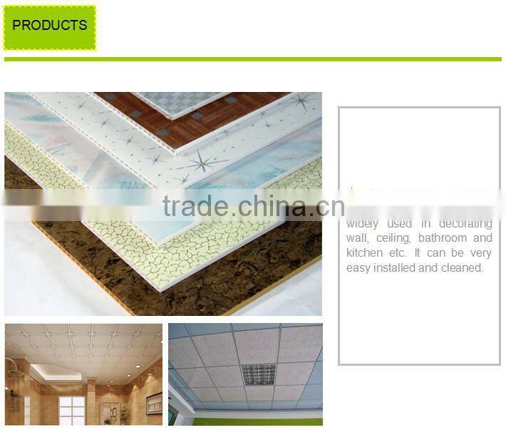 Plastic building material for interior decoration (haining factory)