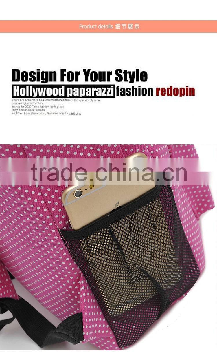china products cute schoolbag custom backpack for girls