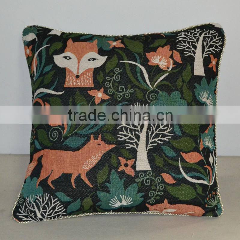 PLUS hand embroidery design cushion cover