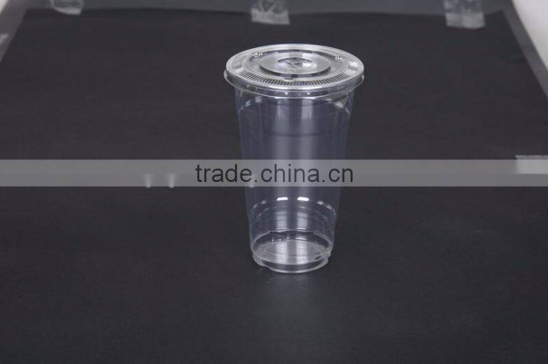 Christmas 24oz custom logo printed pp plastic cup