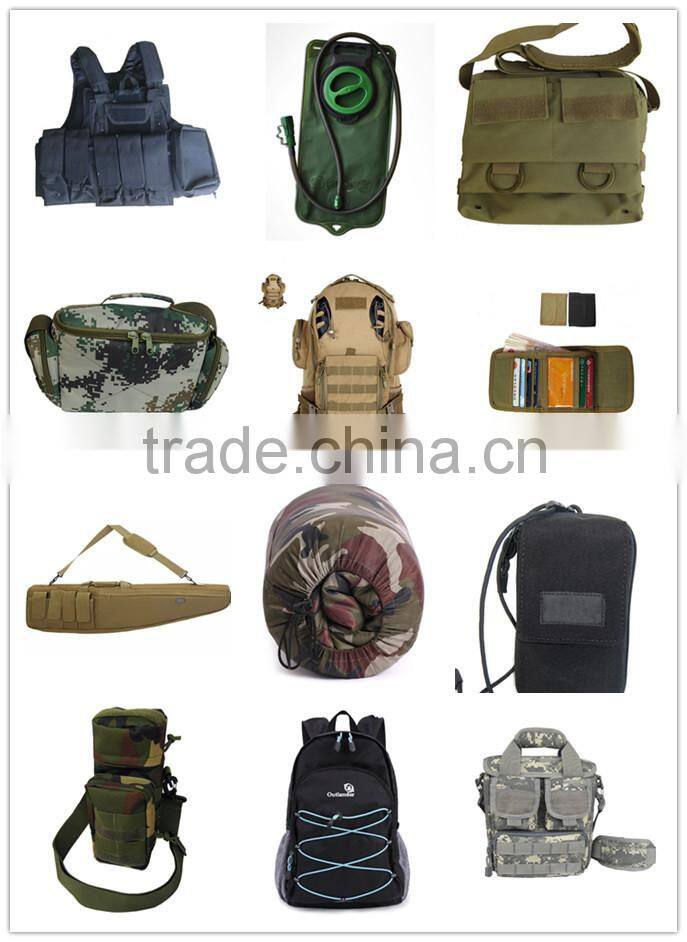 Outdoor camouflage trolley military travel bag