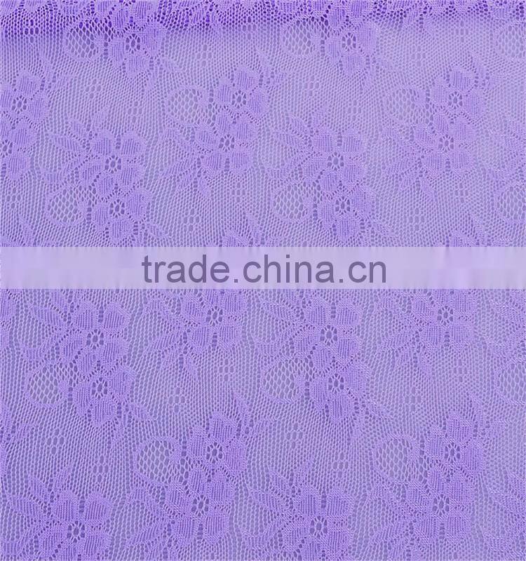 2016 China supply jacquard chenille upholstery lace elastic fabric for small wholesale