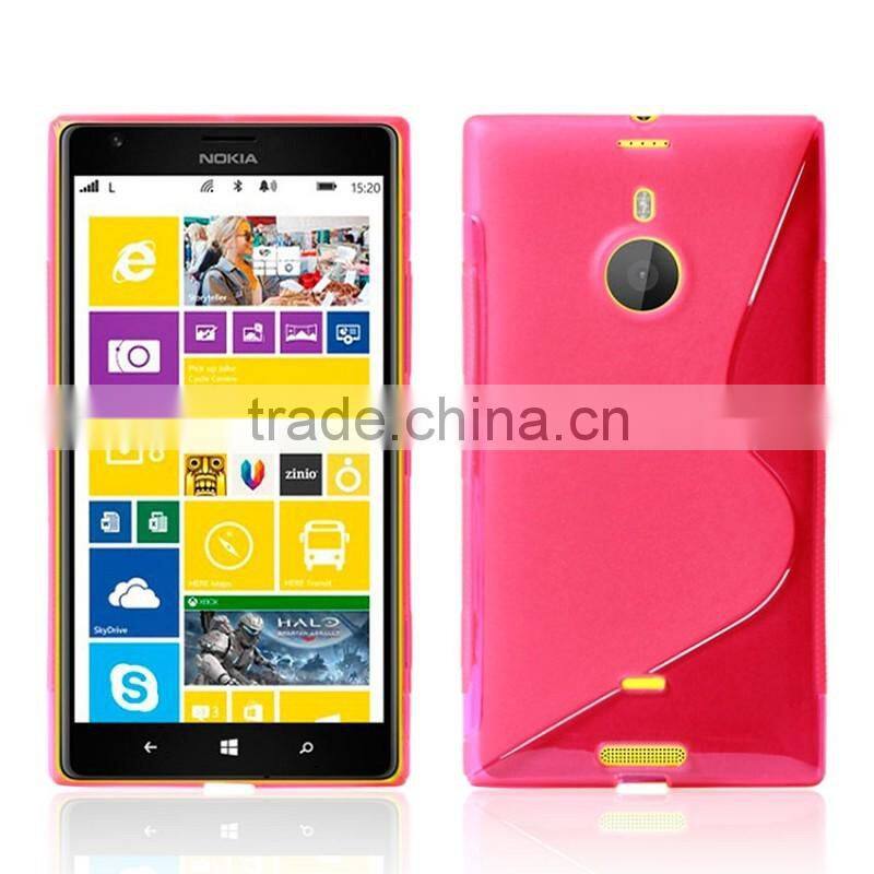 S Line wave gel Mobile Phone Case Cover For Nokia lumia 1520