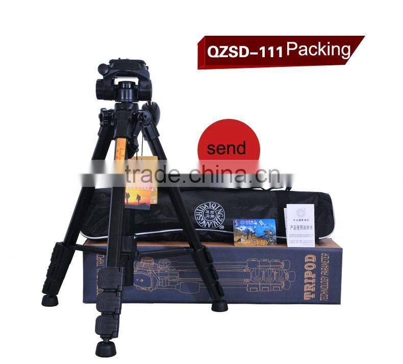 QZSD Q-111 Digital Camera Light Support Portable Fishing Lightweight Tripod