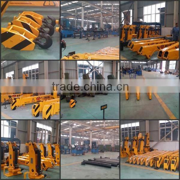 cheap price SQ3.2SA2 swing telescopic boom small mounted crane for truck sale