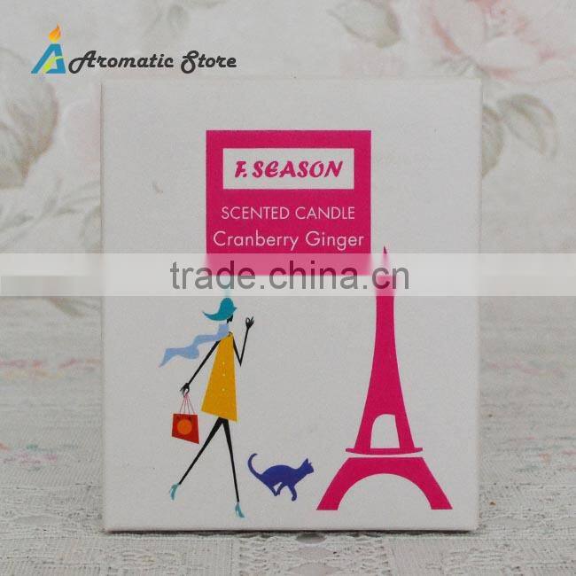 scented glass jar Candles