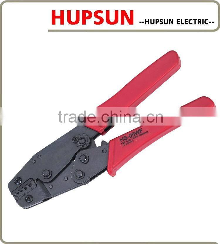 HS-05WF crimping insulated and non-insulated ferrules 0.5-6mm2 ratchet crimping plier hand tools