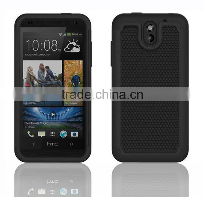 New arrival wonderful Universal sturdy and durable rugged scratchproof defender cheap football lines TPU case for HTC Desire 610