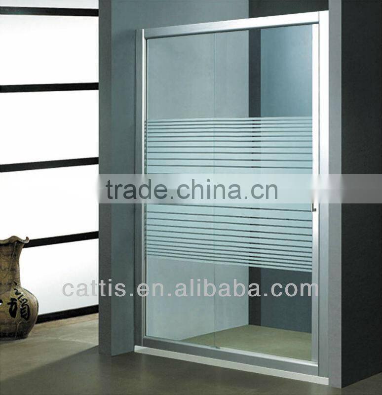 Clear tempered glass shower enclosure Y009 6-8mm