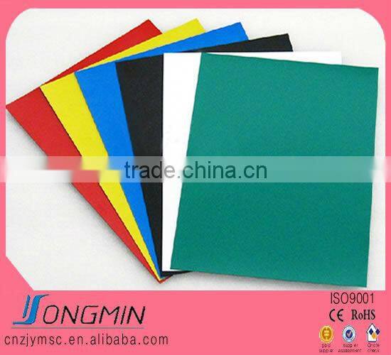 different size paste PVC white soft rubber magnet