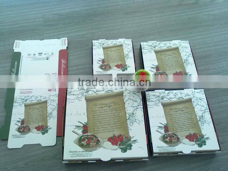 pizza box,corrugated board pizza box wholesale custom printed pizza box with logo