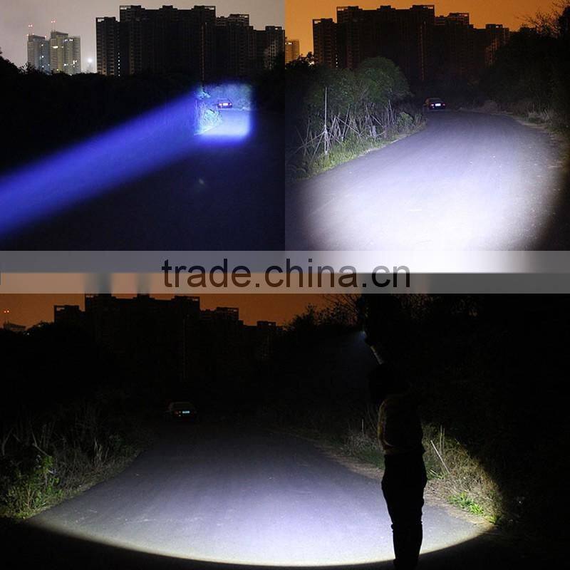 mini led falshlight super waterproof zoomable led lamp Rechargeable High power flashlight 3w XPE led flashlights for camping