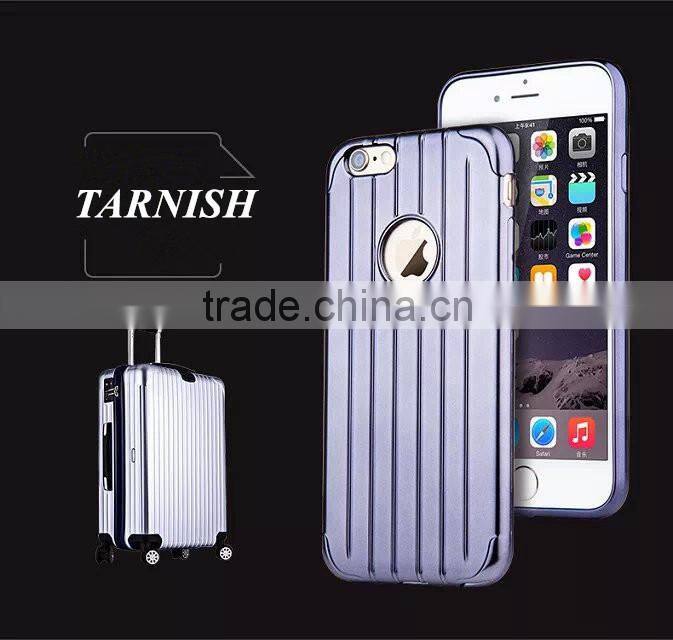 For iphone 6/plus Style case cover, TOP Electroplating, Luggage TPU material special series
