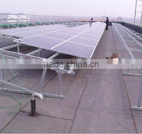 Normal Specification and Commercial Application Flat Roof solar mounting bracket solar kit