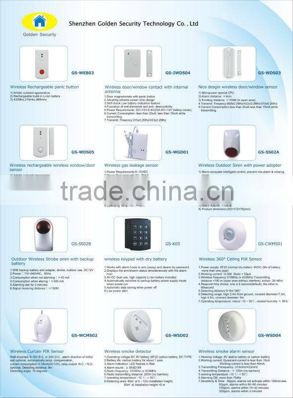 Wired Metal Magnetometer Roller Shutters with Battery