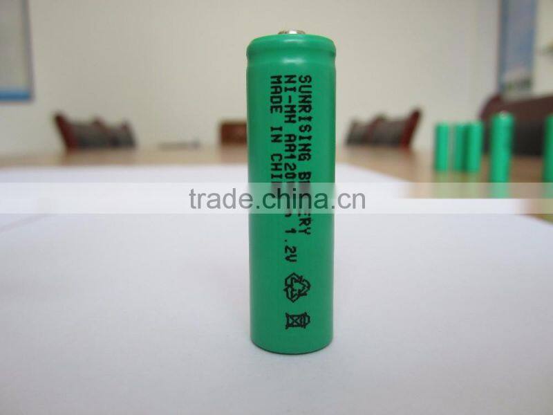 AA 1200mAh 1.2 V Quanlity Rechargeable Battery NI-MH 1.2V Rechargeable 2A Battery Baterias Bateria