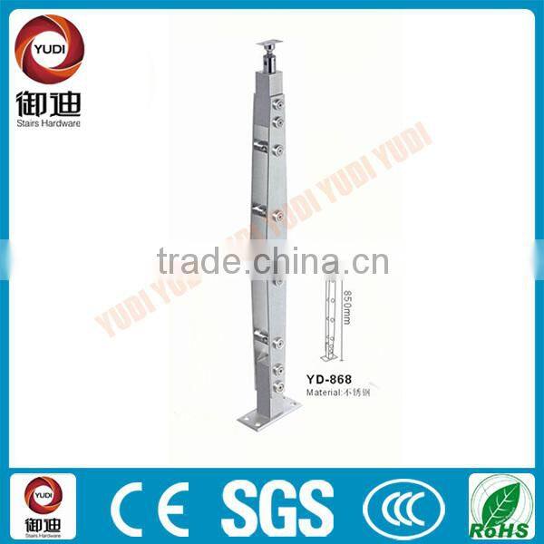 Factory price stainless steel baluster for stairs glass railings