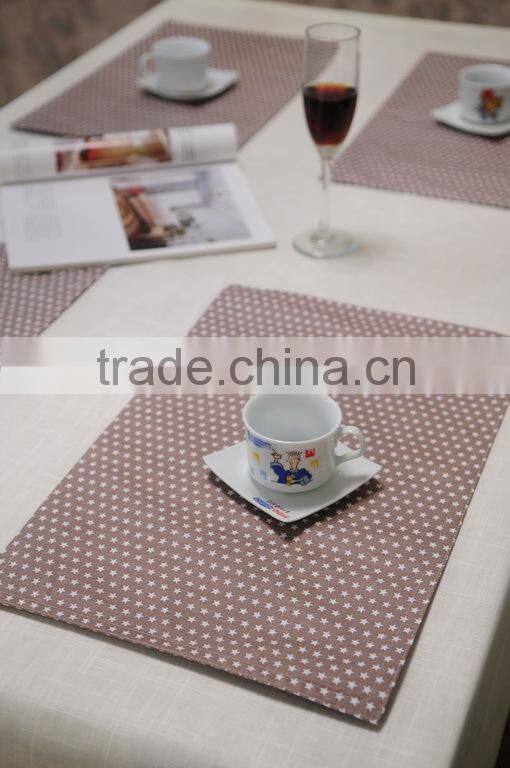 modern placemat/felt placemat/fabric placemat
