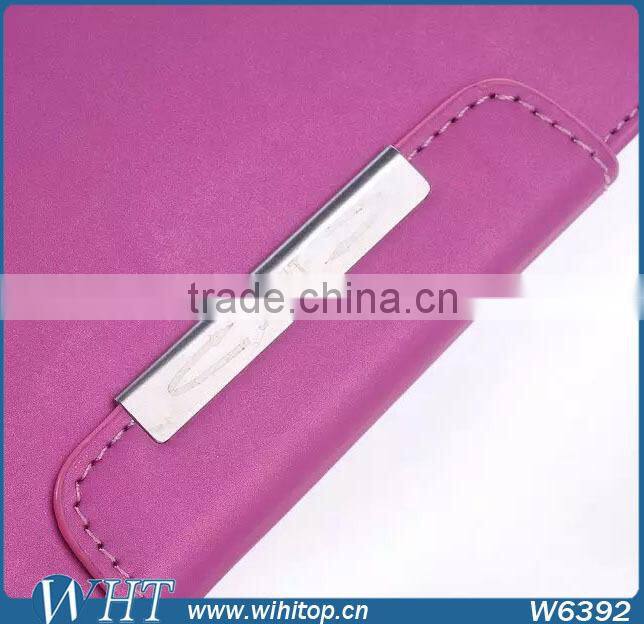 Scrub Hand Wallet Leather Case With Card Slot For Samsung Galaxy S6