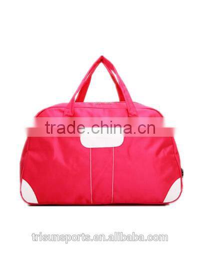 oem polyester mini size luggage trolley bag for women airport