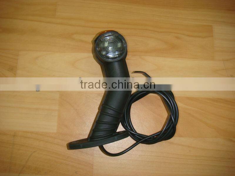 Trailer parts, trailer lighting, trailer SIDE LAMP LED RED WHITE 24V