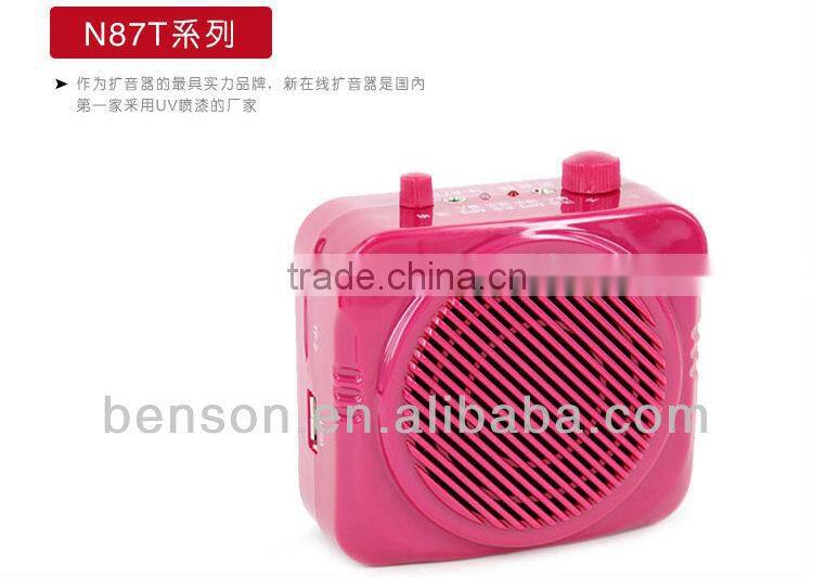 usb angel mp3 speaker amplifier, microphone,audio amplifier, megaphone N87-T