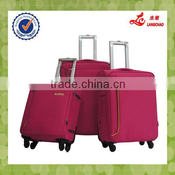 High-end Travel Fashion Girls Spinner Four Wheels1680D Suitcase