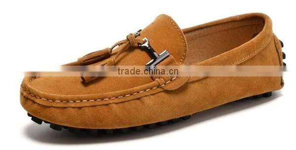 China factory OEM slip on leather loafers shoes