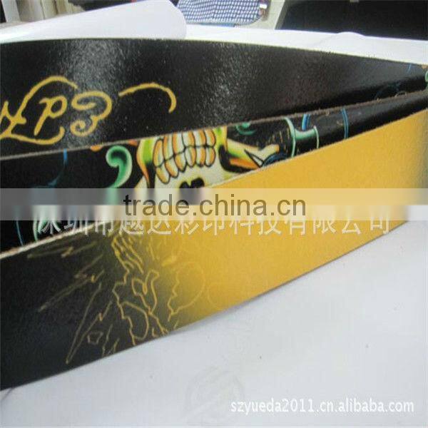 Factory derect sale leather belt embossing printer machine