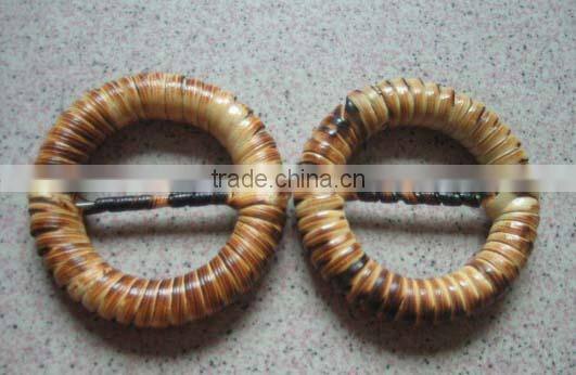 wooden buckle