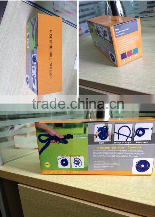 2015 hot sell Flexible Garden Hose With Spray Nozzle