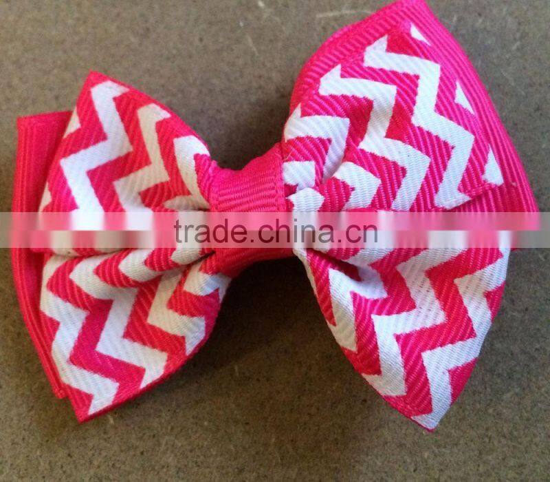 2015 summer fashion lovely wave bowkont hair clip high quality cloth hairclip