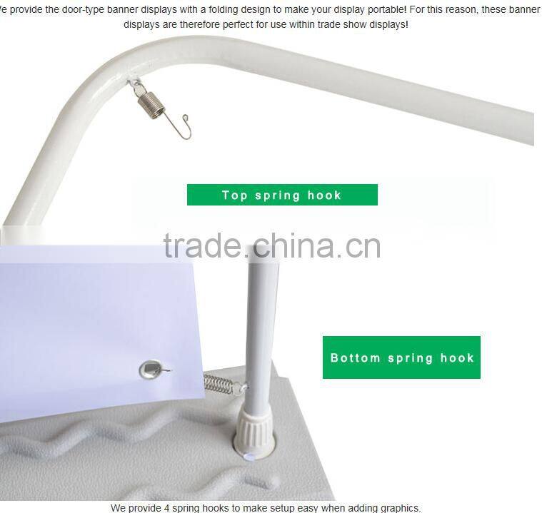 Stable advertising picture display racks