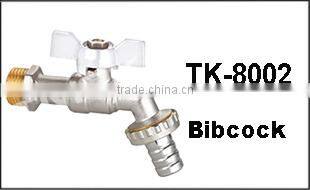 wash bibcock with forged polishing cw617n NPT threaded connection PTFE seated beass bibcock