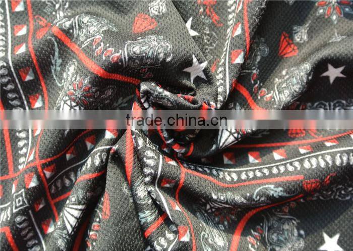 Direct Manufacturer knit 100% poly bird eye mesh fabric for sportwear