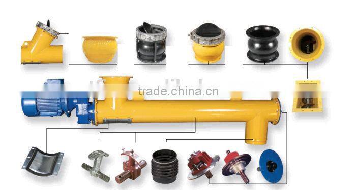 Durable concrete stainless steel screw conveyor
